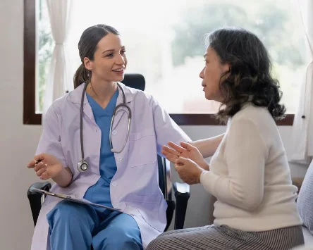 Person experiencing renewed sense of peace and possibility following neurotherapy